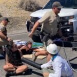 Nevada Rangers Ram Through Climate Protest Blockade, Point Gun at Activists, Slam Them to the Ground (VIDEO)