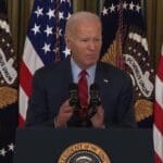 Biden Goes Off-Script Again: They Keep Telling Me… I Gotta Keep Wearing a Mask, But Don’t Tell Them I Didn’t Have It On When I Walked In (VIDEO)