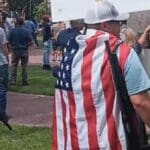 “We Will Not Comply!” – Visibly Armed Gun Owners Defy Governor Grisham’s Gun Grab, Hold Rally In Old Town, Albuquerque (VIDEO)
