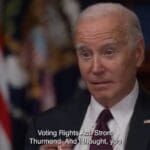 Joe Biden: “When I Left the Senate, I Was Able to Convince Strom Thurmond to Vote for the Voting Rights Act” – Thurmond Voted Against It (VIDEO)