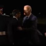 Joe Biden Appears to Push British Prime Minister Rishi Sunak Out of the Way to Greet Someone Else (VIDEO)