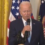 Joe Biden Completely Malfunctions During Remarks at His Screening of “American Born Chinese” (VIDEO)