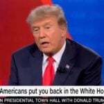 Trump During CNN Town Hall: When You Look at What Happened During the 2020 Election, Unless You’re a Very Stupid Person You See… It Was a Rigged Election (VIDEO)