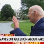Biden Laughs Off Trump Pardon (VIDEO)