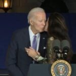 Biden Shares Creepy Kiss with Daughter He Took ‘Inappropriate Showers’ With at White House Juneteenth Concert (VIDEO)