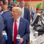 “We Love You, Trump!” – President Trump Hands Out Blizzards to Supporters at Dairy Queen in Iowa (VIDEO)