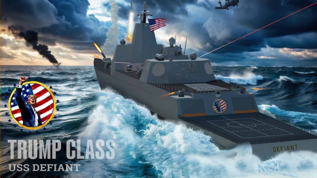 Trump Announces New ‘Golden Fleet’ Of ‘Trump-Class’ Battleships