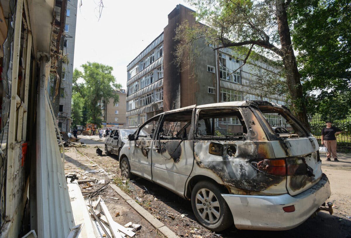 Russia Attacks Ukraine With Hundreds Of Drones, Energy Infrastructure Hit