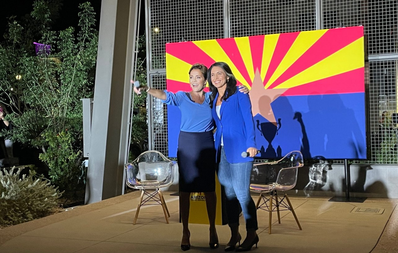 WATCH LIVE: Kari Lake, Blake Masters, Abe Hamadeh Rally With Former Democrat Tulsi Gabbard