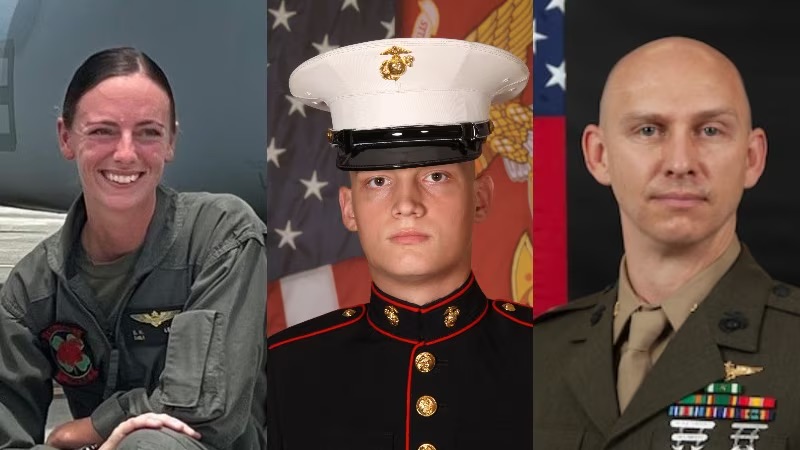 US Marine Corps Identifies Three Marines Killed During Australia Training Exercise