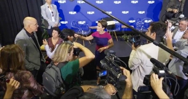 “Whatever You Call Us, The True Racist Is Katie Hobbs. Twice-convicted” – Kari Lake Eats Up The Fake News Media After Event With South Dakota Governor Kristi Noem