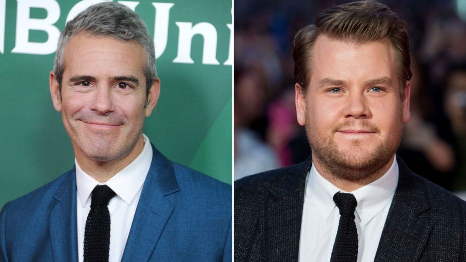 Andy Cohen accuses James Corden of copying his 'Watch What Happens Live' set