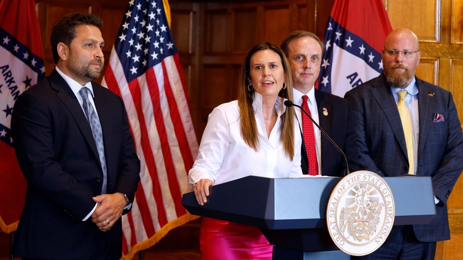 Arkansas Gov. Sarah Huckabee Sanders signs income, property tax cuts into law