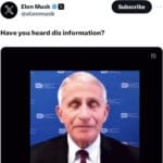 WATCH: “Have You Heard Dis Information?” – Elon Musk Posts Hilarious Video Exposing Big Pharma and Dr Fauci’s Lies About Vaccine Efficacy and Safety