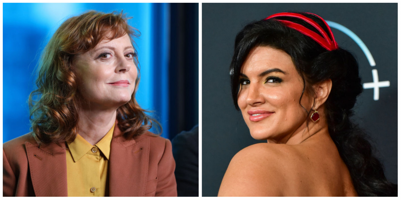Susan Sarandon Posts Holocaust Reference. Gina Carano Got Canceled For Similar Message.