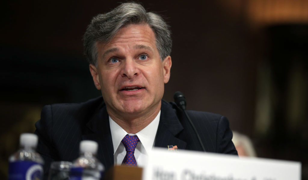 ‘Indefensible’: FBI Director Wray Grilled For Leaving Oversight Hearing Early For Vacation