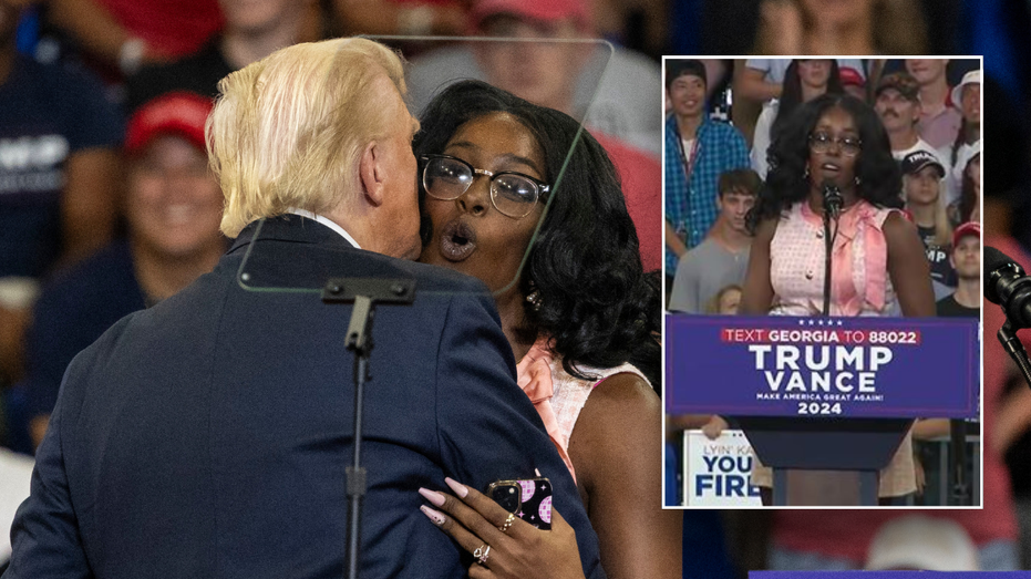 Georgia activist steals the show after being introduced by Trump at Atlanta rally: 'Incredible'