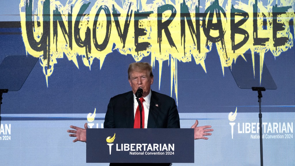Trump Seeks ‘Partnership’ At Libertarian Convention