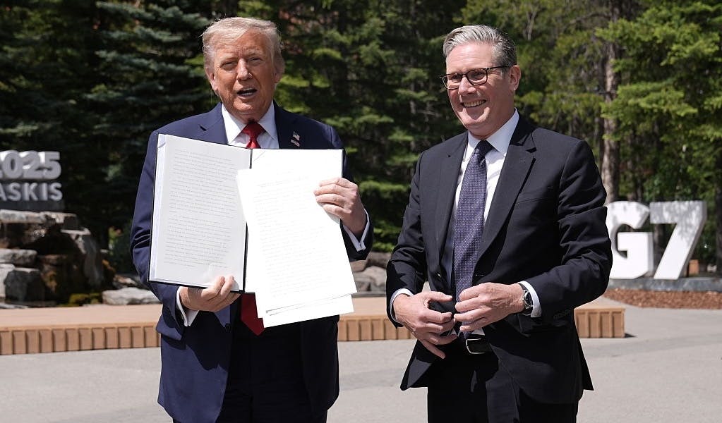 ‘Fair To Both Sides’: Trump, U.K. Prime Minister Starmer Say They Have A Deal On Trade