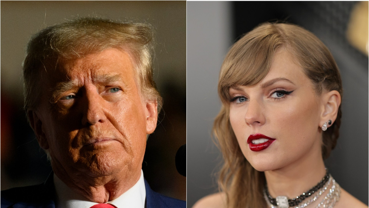 Trump Reacts To Taylor Swift’s Kamala Endorsement