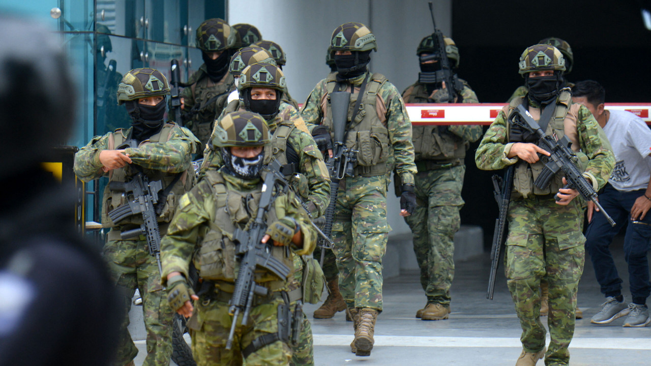 Armed Gang Takes Over Television Station During Live Broadcast