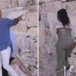 Barack Obama Gets Handsy with Michelle at the Acropolis in Greece