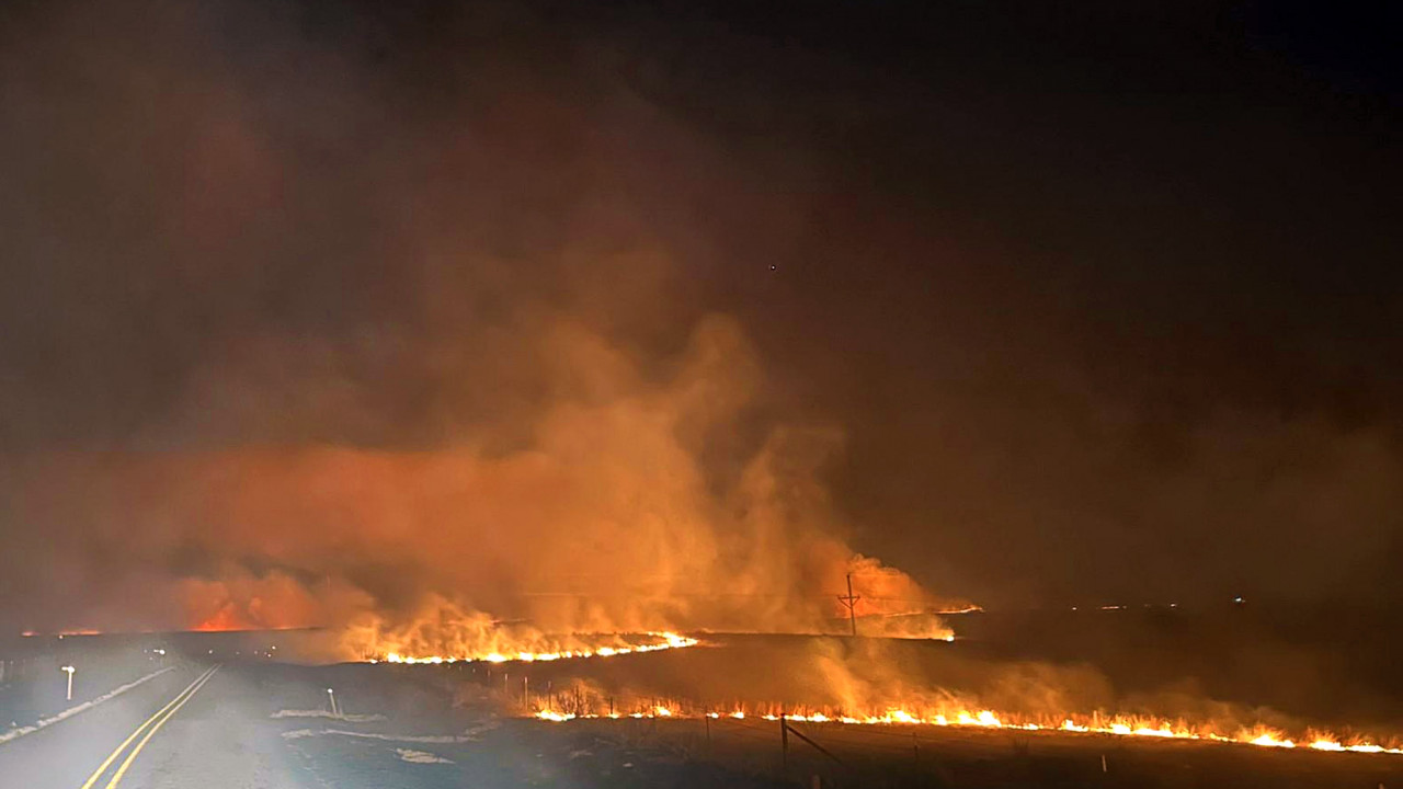 Massive Fire Erupts In Texas; Second Largest In State History