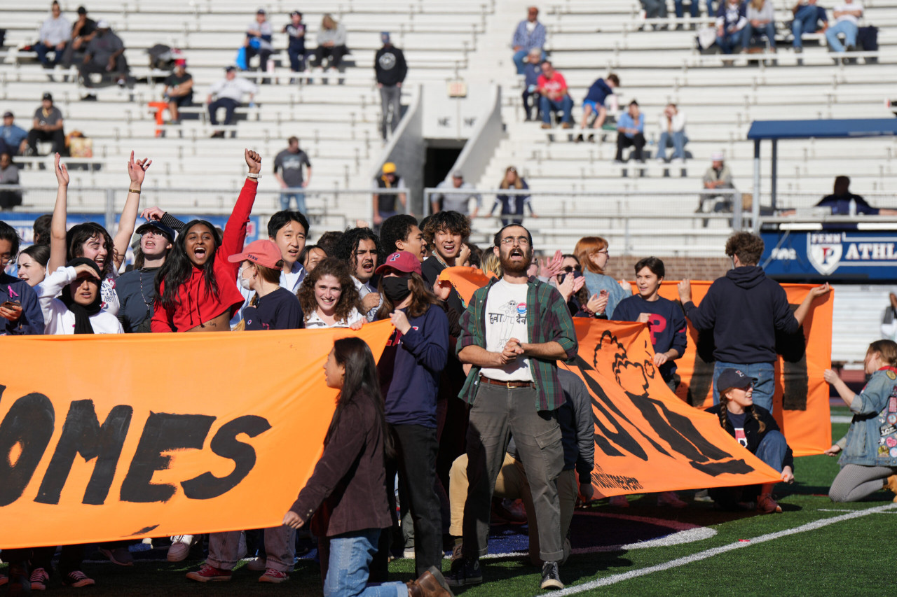 Crowds Cheer As Student Climate Protesters Storm UPenn Football Field, Delay Homecoming Game For Over An Hour