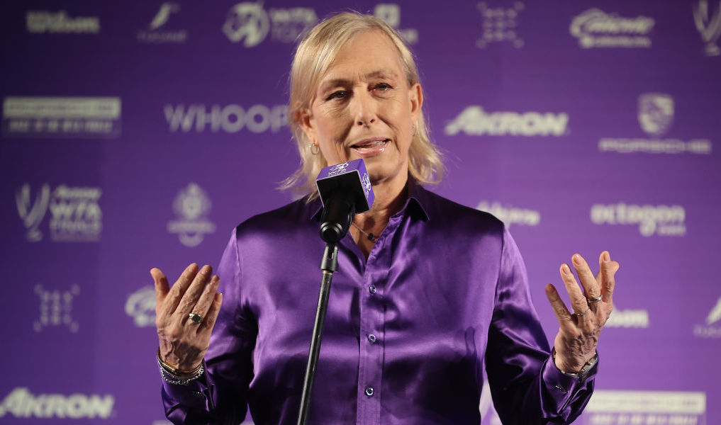 Tennis Legend Martina Navratilova Goes Viral With Post Slamming Trans-Identifying Male Athletes