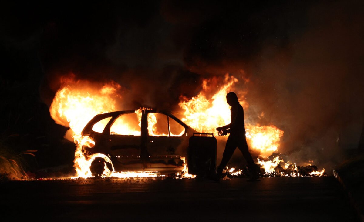 French Mayor’s Home Attacked By Rioters With Flaming Car While Wife And Children Slept Inside