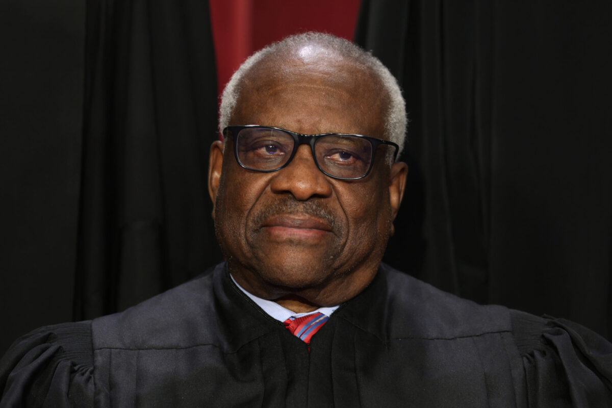 Clarence Thomas Cites Safety Concerns For Private Jet Travel After Dobbs Leak
