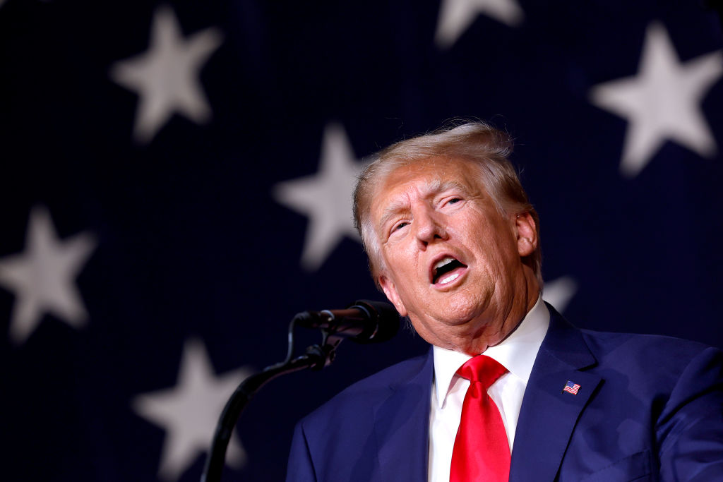‘Department Of Injustice’: Trump Takes Aim At Biden, DOJ In First Post-Indictment Speech