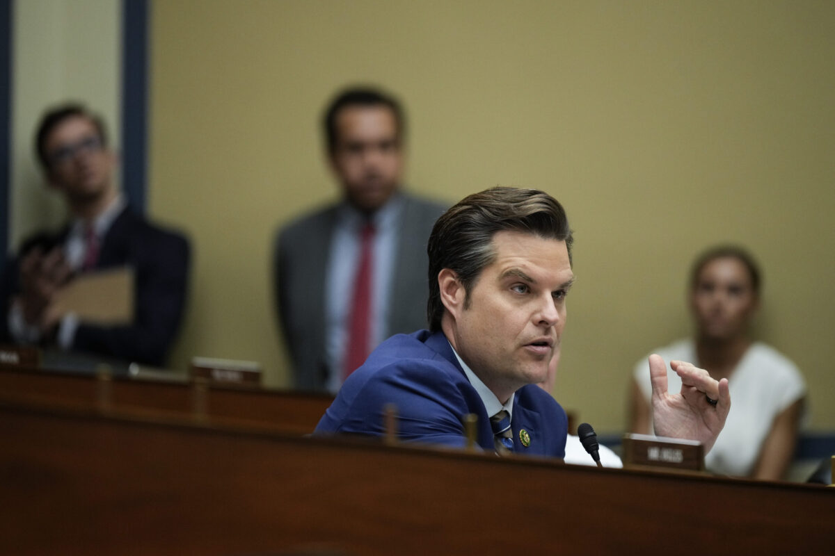Congressman Matt Gaetz Opens Up About UAP Beyond ‘Human Capability’