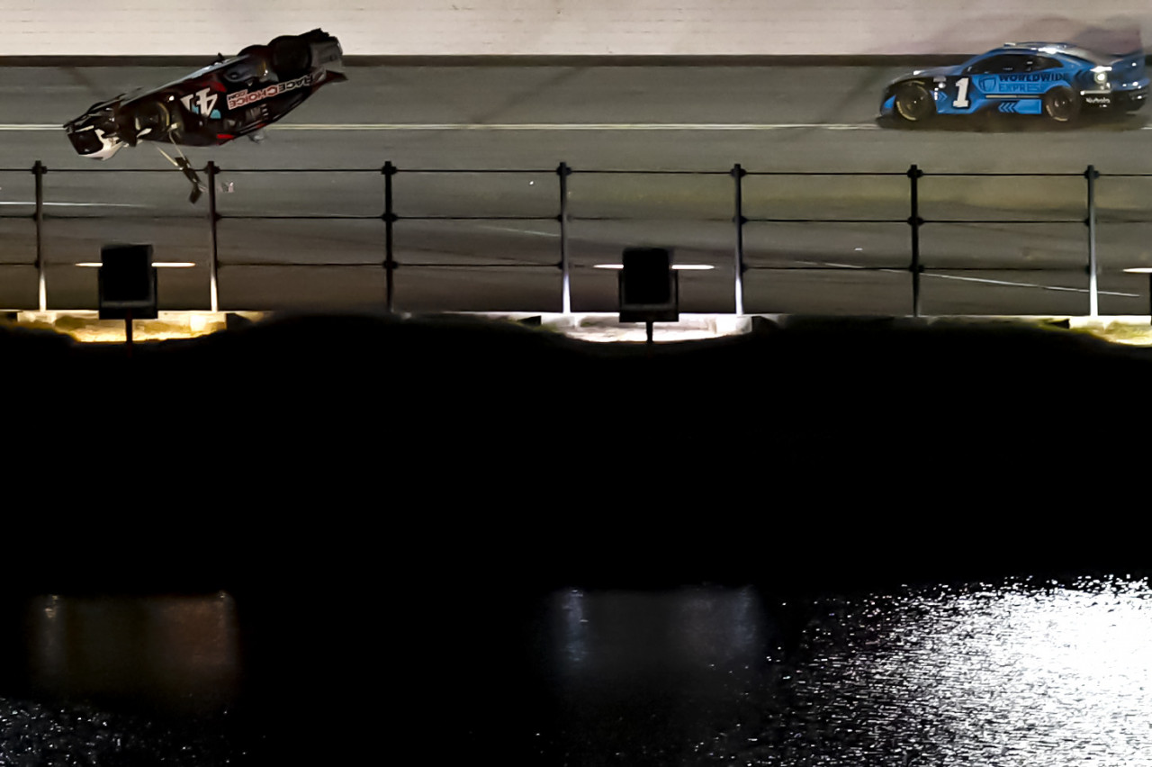 WATCH: NASCAR Driver Ryan Preece Barrel Rolls Nearly A Dozen Times In Violent Crash