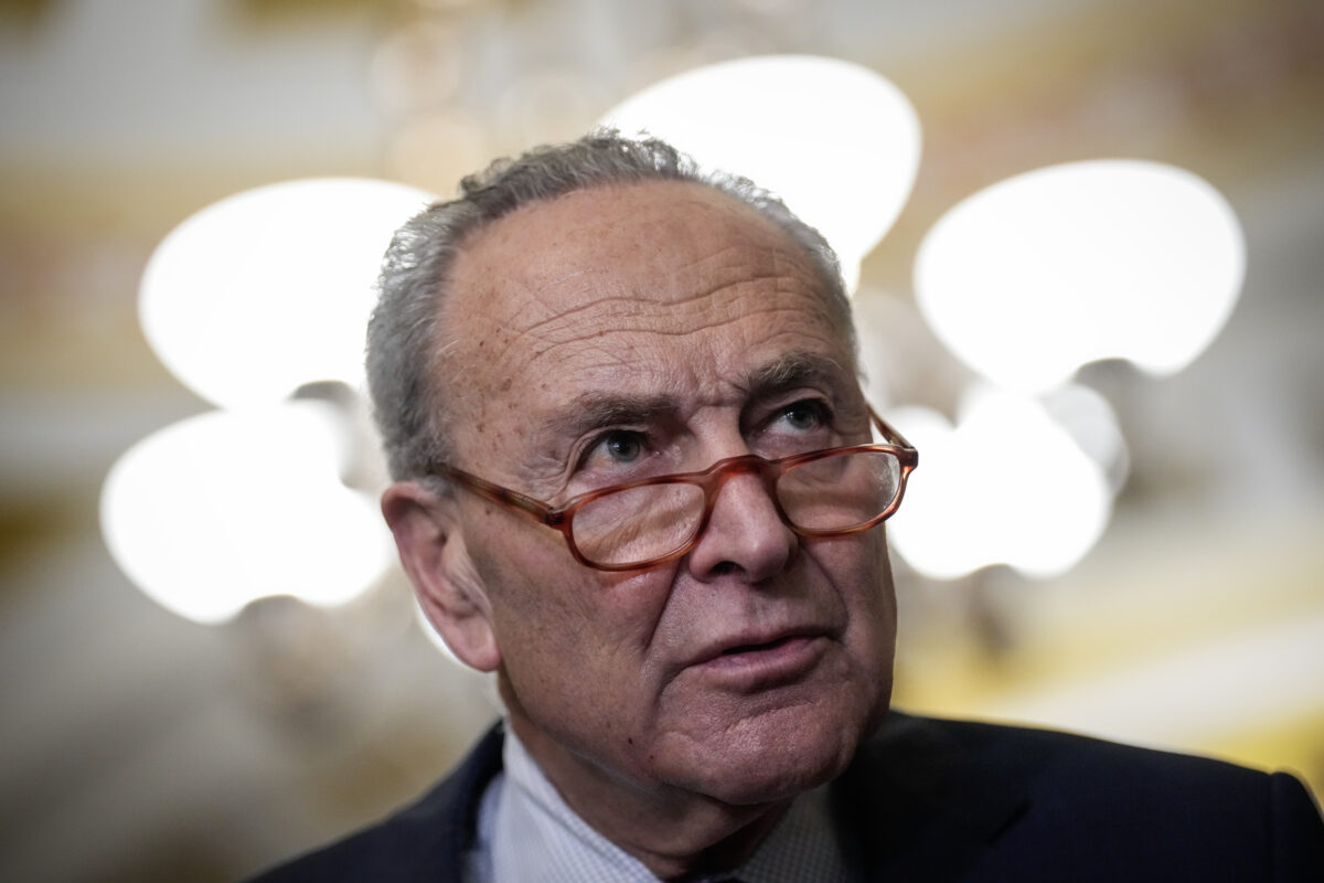Schumer Goes ‘Nuts’ During Classified Briefing On Ukraine After His GOP Colleagues Bring Up Border Security: Report