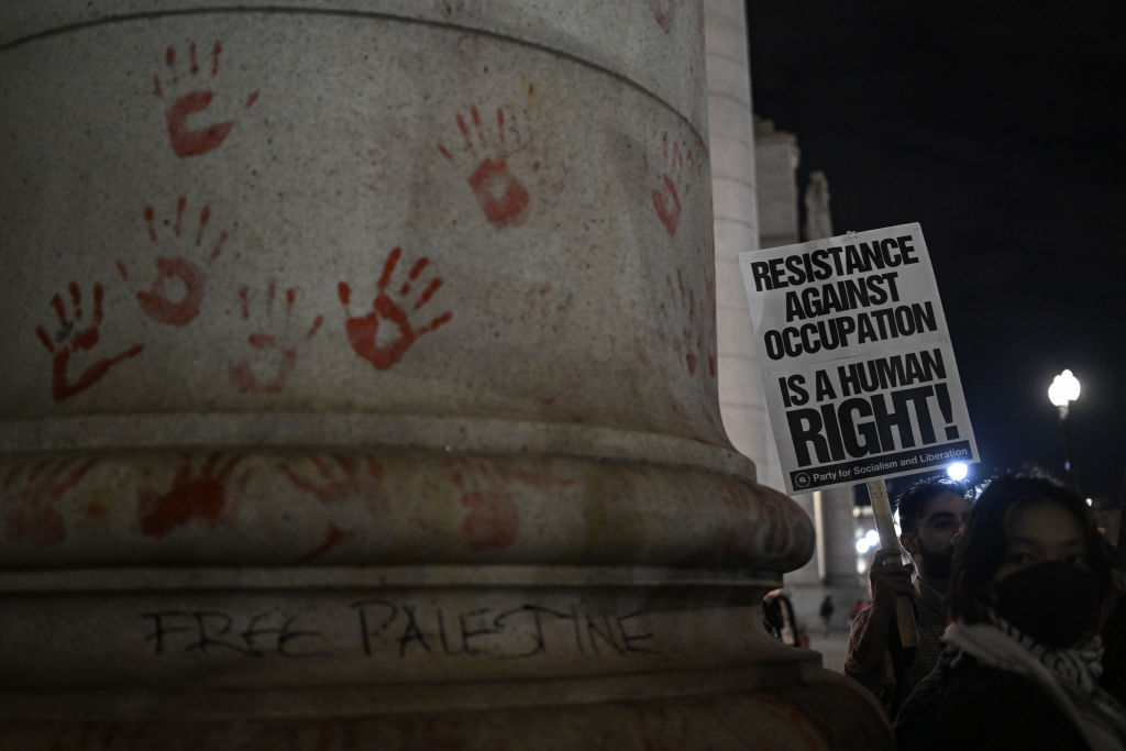 Three Arrested As D.C. Train Station Shut Down During Pro-Palestinian Protest