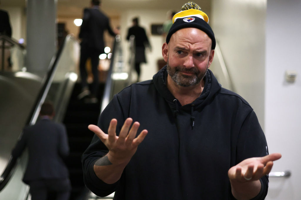 John Fetterman Responds When Anti-Israel Protesters Show Up At His House