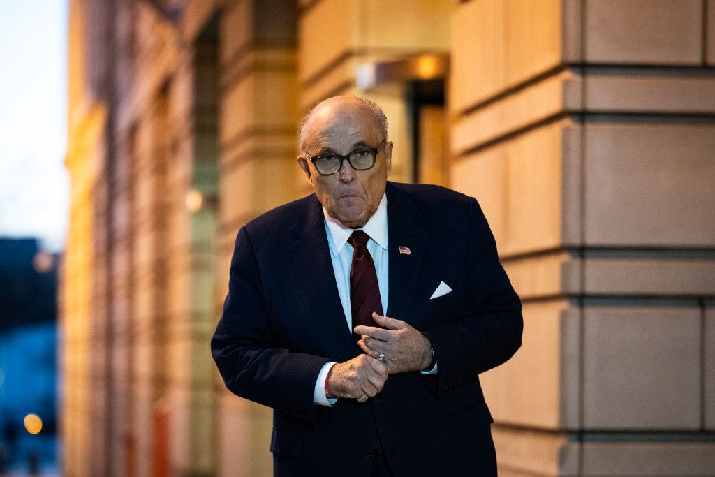 Trump Announces Plan To Honor Rudy Giuliani After Major Car Crash