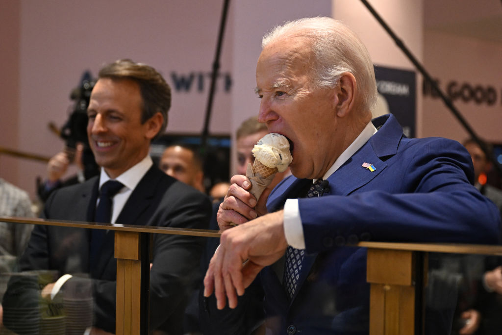 Biden’s Own Party Forced Him Out On National Ice Cream Day