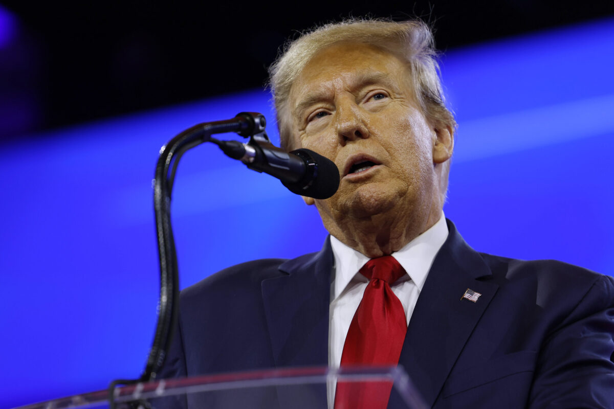 Trump Addresses Laken Riley Murder During News Conference At Border, Says He Spoke With Her ‘Devastated’ Parents