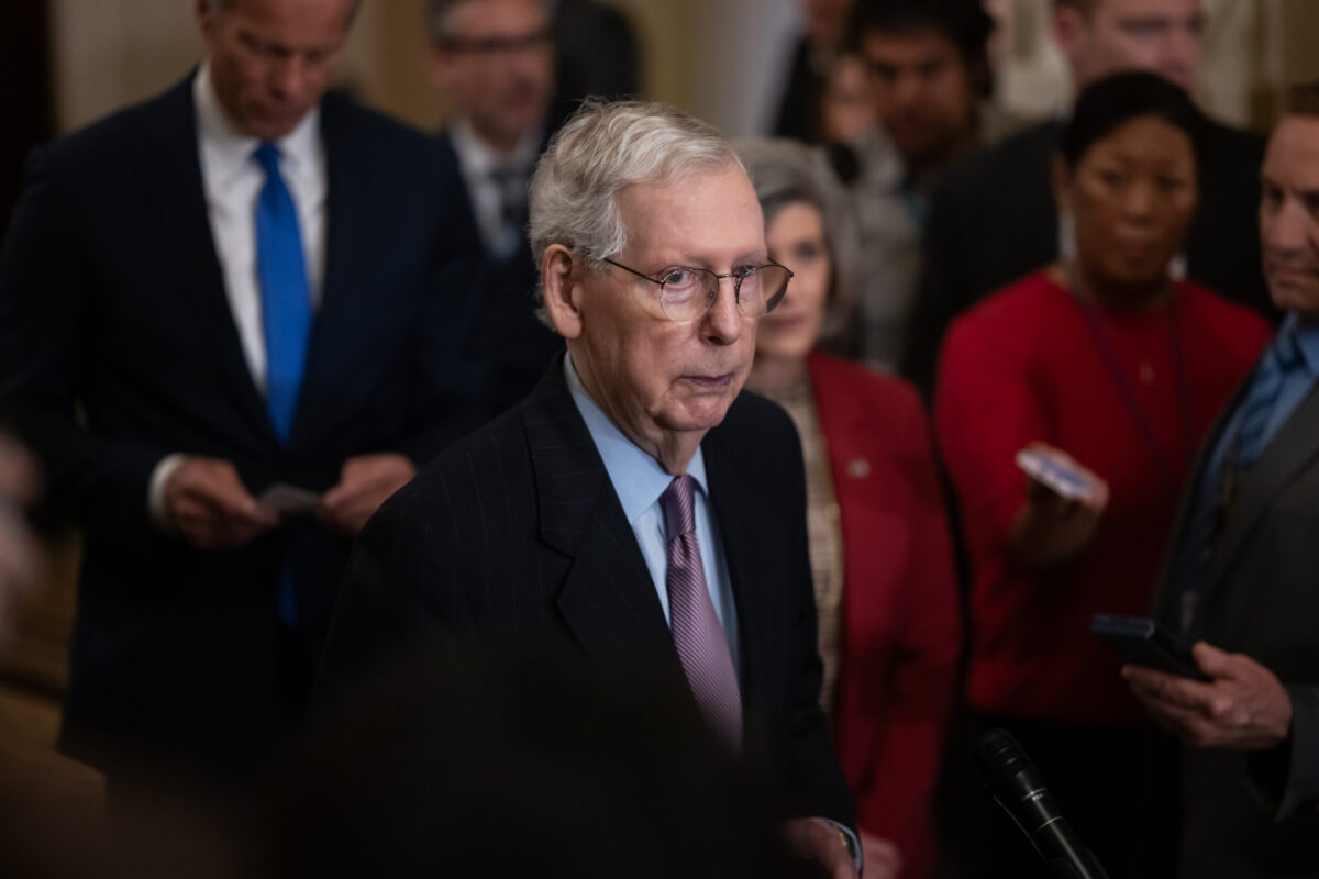 McConnell To Step Down As Senate Republican Leader