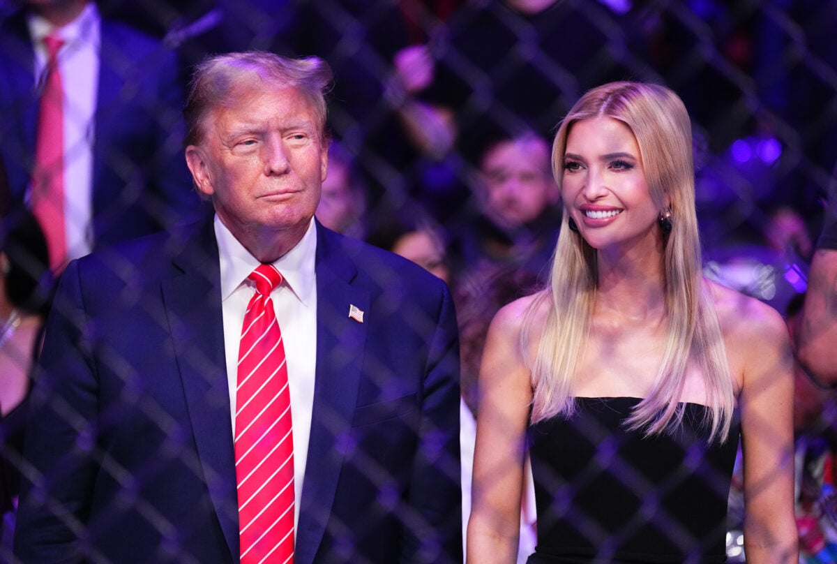 Trump Attends UFC 99 With Daughter Ivanka After Georgia Rally