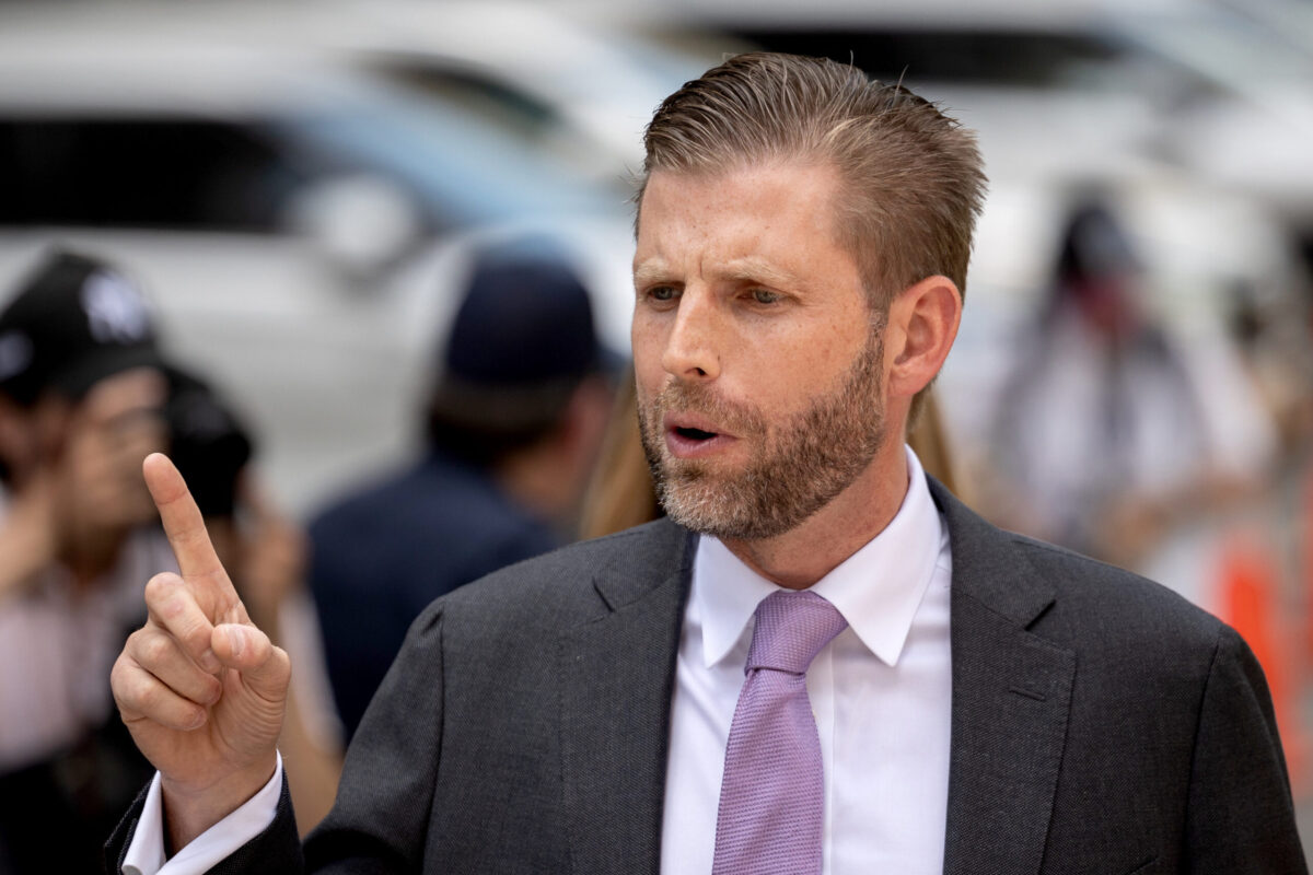 Eric Trump Says Biden’s Debate Prep At Camp David Is ‘Pretty Telling’