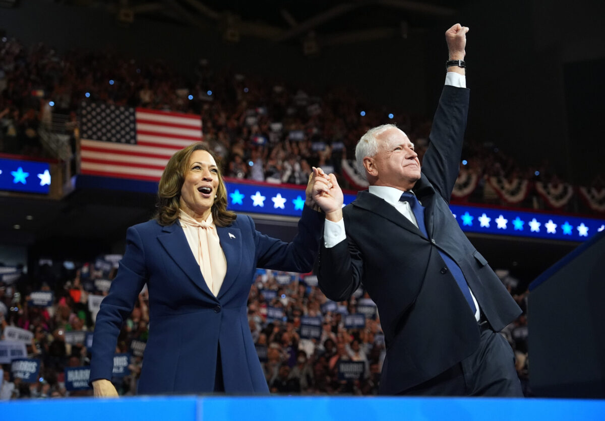 Kamala Responds To Tim Walz ‘Stolen Valor’ Scandal