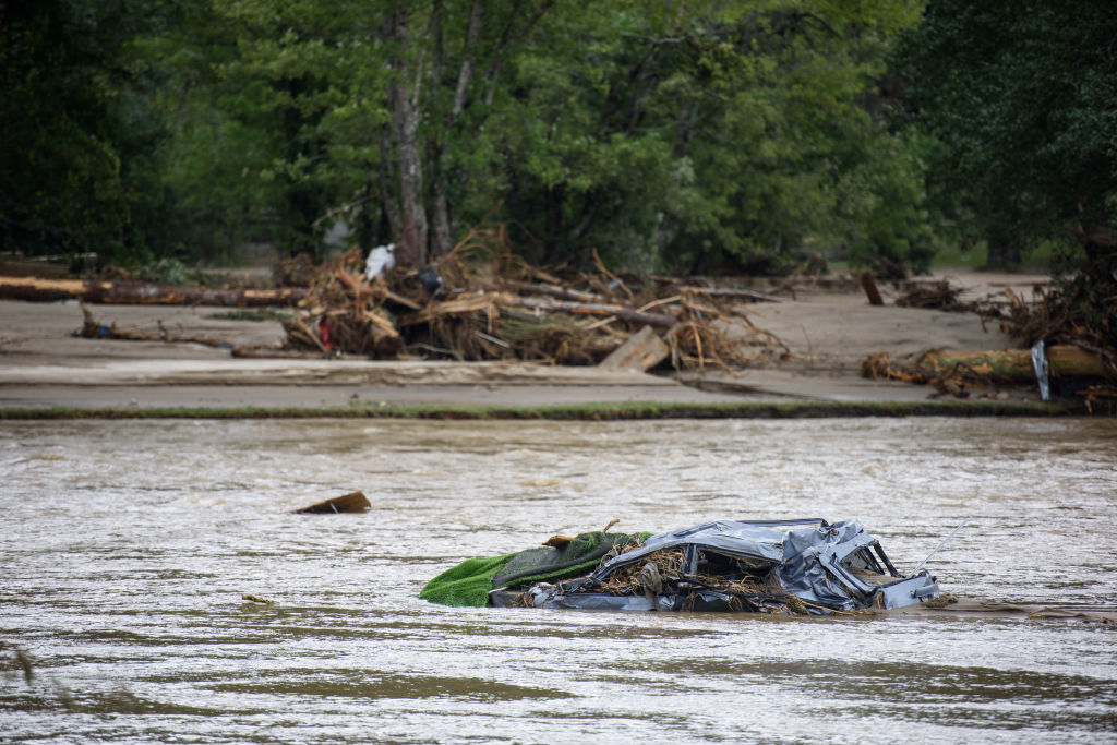 Remnants Of Hurricane Helene Continue To Wreak Havoc On Southeastern U.S.