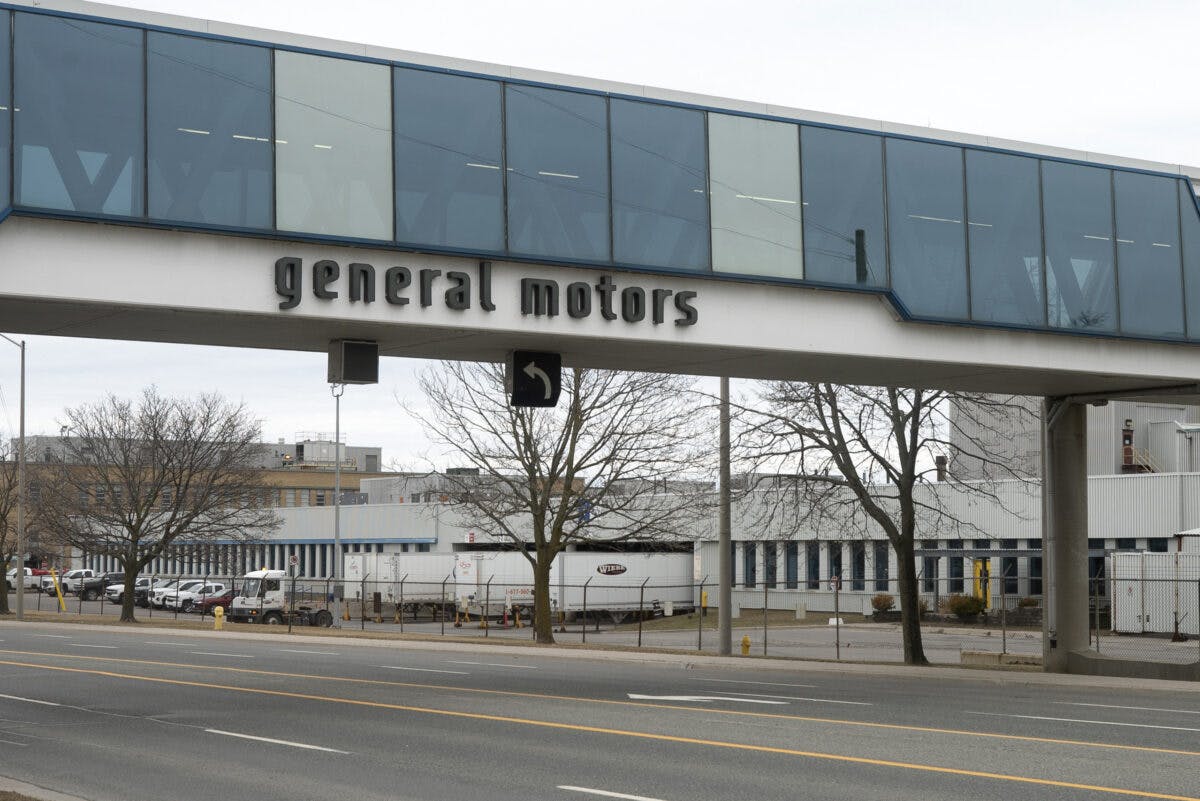 General Motors To Cut Back On Manufacturing At Canada Plant Over Trump Tariff