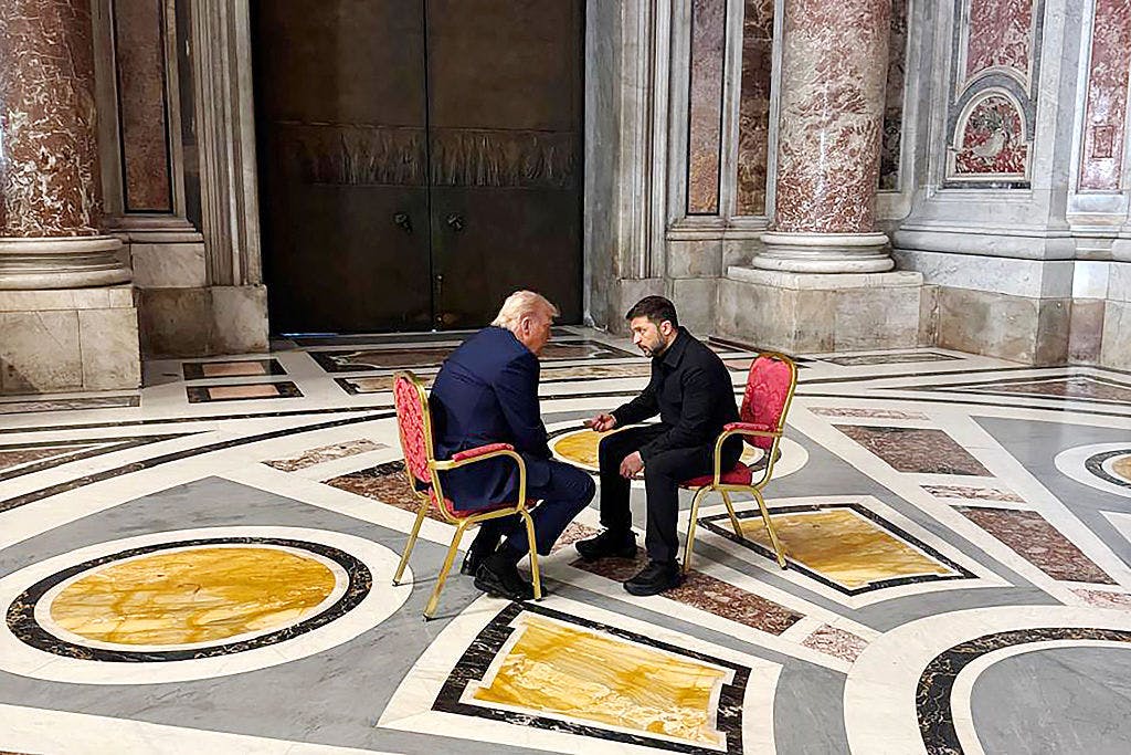 Trump Meets With Zelensky At Vatican Ahead Of Pope’s Funeral: ‘Very Productive’