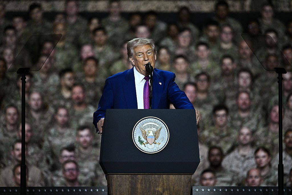 Trump Praises American Troops In Qatar: ‘Tip Of The Spear’ Against ‘Enemies Of Civilization’