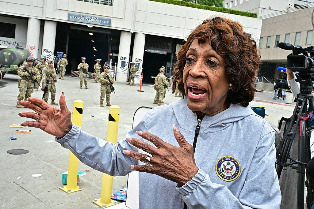 MAD MAXINE: Maxine Waters Harasses ICE Agents: ‘Are You Going To Shoot An Elected Official?’