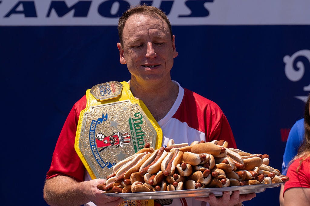 Chestnut Devours 70+ Hotdogs, Dominates Competition In Annual Display Of American Exceptionalism